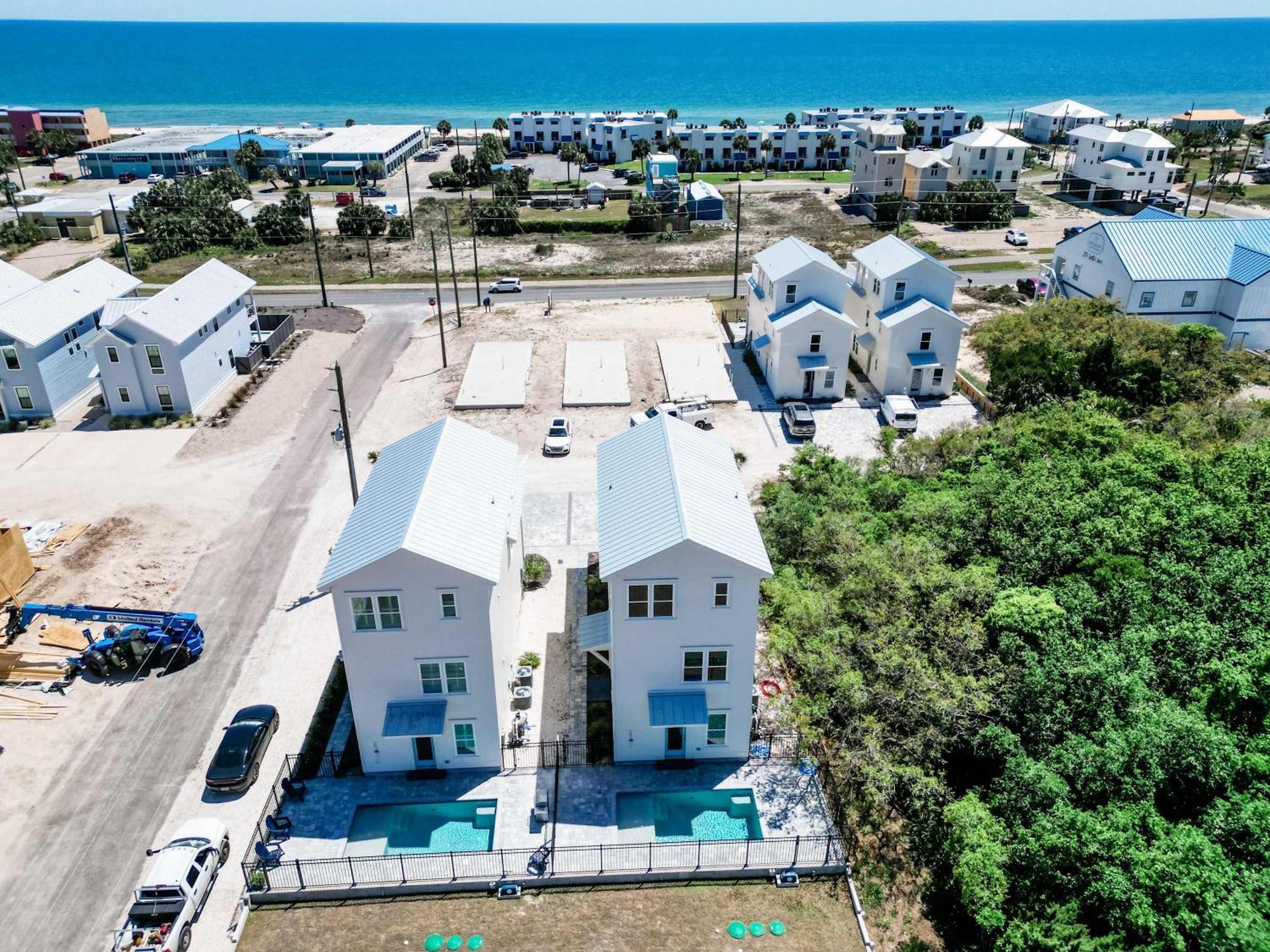 Serenity By The Sea St George Island Pool Home Eastpoint Exterior photo